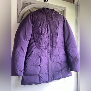 NWT Lands’ End Quilted Stretch Down Coat
